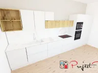 Cucina bianca design lineare Kali Arredo3 a soli 6100