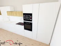 Cucina bianca design lineare Kali Arredo3 a soli 6100