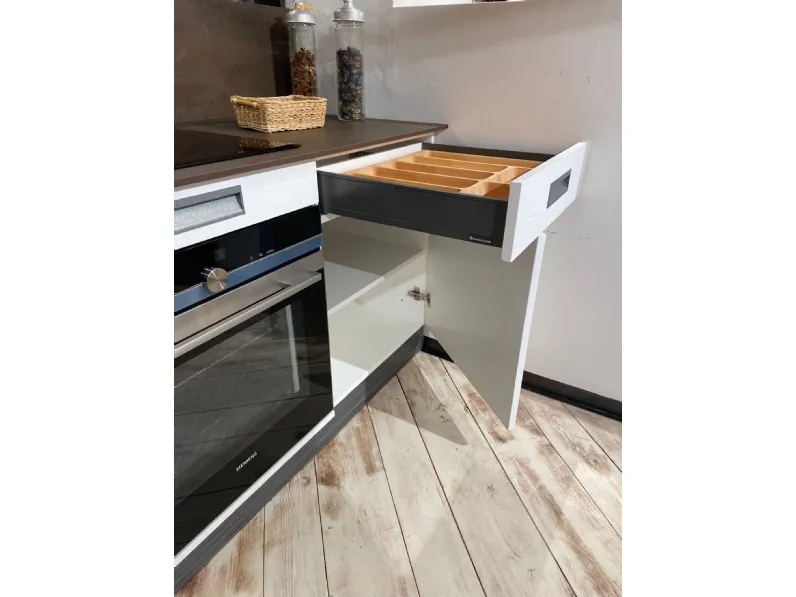 Cucina Lab40 ad angolo Marchi cucine con uno sconto imperdibile