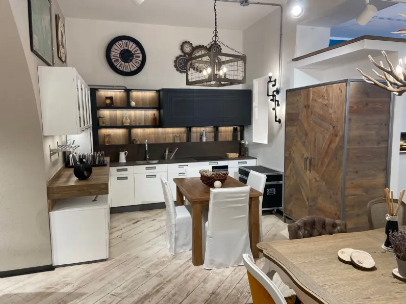 Cucina Lab40 ad angolo Marchi cucine con uno sconto imperdibile