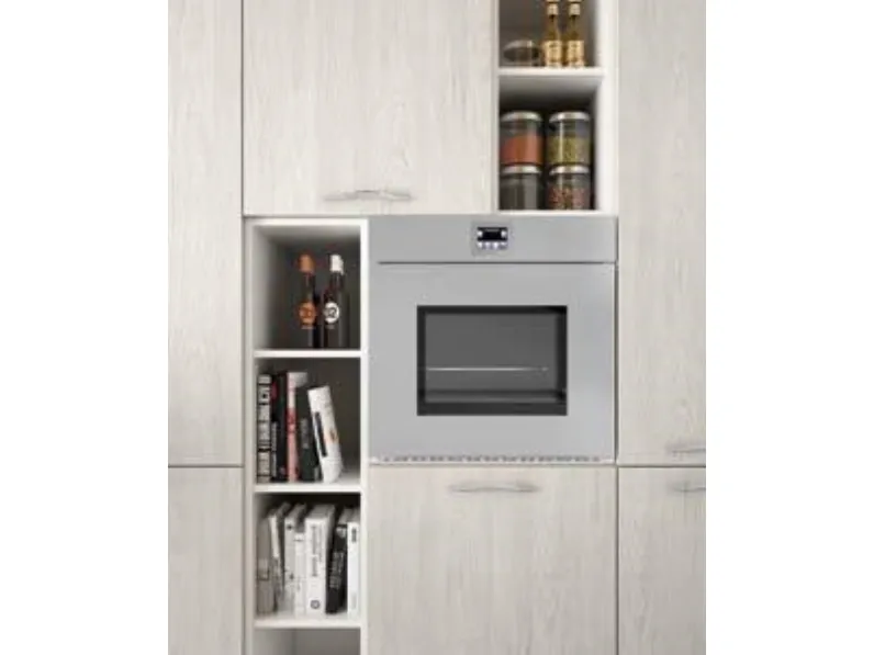Cucina bianca moderna ad angolo Anzimud 7 Essebi a soli 12006 Euro