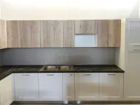 Cucina Robinia ad angolo Ar-due con uno sconto imperdibile