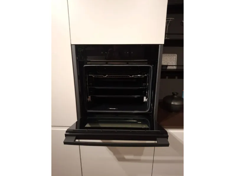 Cucina Traccia moderna bianca Febal ad angolo scontata 55%