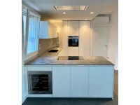 Cucina bianca moderna ad angolo Ingrosso cucine moderne icm77 Primopiano cucine in Offerta Outlet