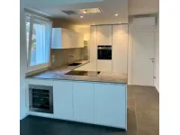 Cucina Primopiano cucine moderna ad angolo bianca in laccata opaco Ingrosso cucine moderne icm77