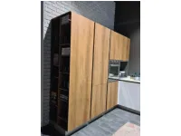 Cucina Stosa Sa 203 Infinity: moderna, ad angolo, bianca in legno.