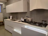 Cucina bianca moderna ad angolo Style Doimo cucine in Offerta Outlet