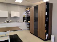 Cucina bianca moderna ad angolo Style Doimo cucine in Offerta Outlet