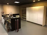 Cucina bianca moderna ad isola Arrital Arrital cucine in Offerta Outlet