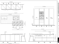 Cucina bianca moderna ad isola Materika laccato Pedini cucine in Offerta Outlet