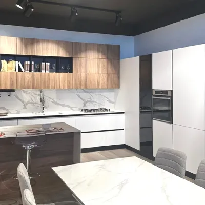 Cucina Pop con isola Mobilturi con un ribasso imperdibile