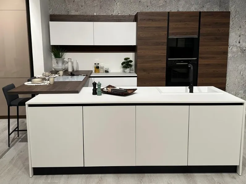 Cucina a PREZZI OUTLET in polimerico Mobilturi -54%