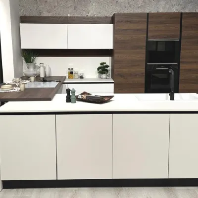 Cucina a PREZZI OUTLET in polimerico Mobilturi -54%