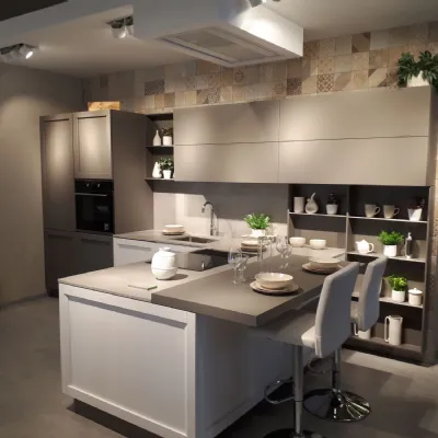 CUCINA Veneta cucine Cucina veneta cucine modello milano laccata PREZZO OUTLET scontata 45%