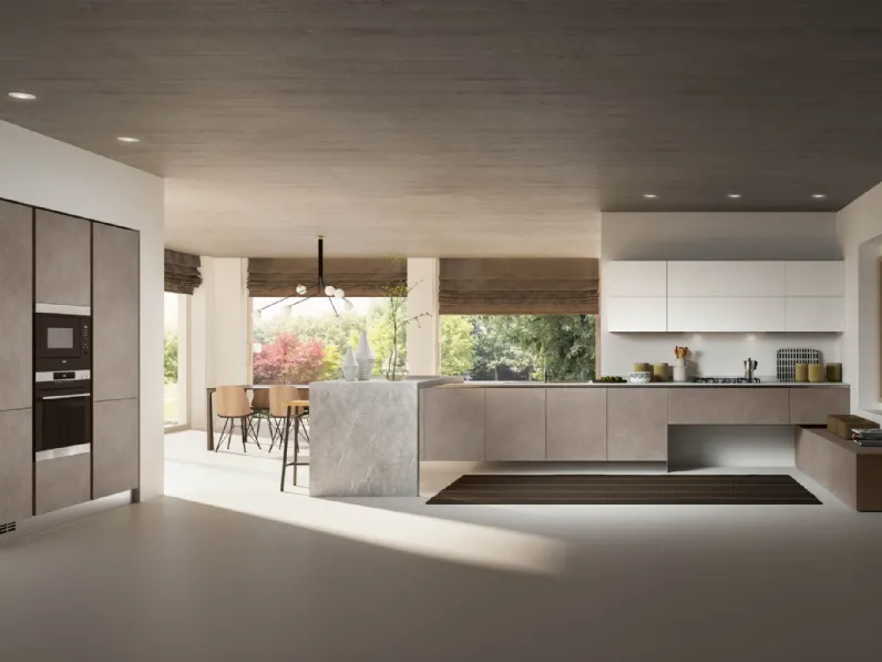 Vendiamo Cucina Essebi con penisola Stella SCONTATA 37%. Massima qualità a un prezzo eccezionale!