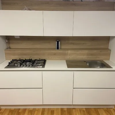 Cucina a PREZZI OUTLET in laminato opaco Essebi -35%