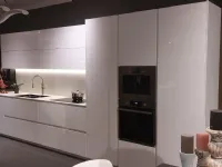 Cucina Ak project bordo dritto moderna bianca Arrital lineare scontata 43%