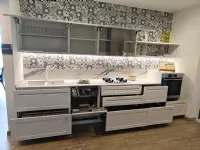 Cucina bianca moderna lineare Scavolini Carattere a soli 10500 Euro
