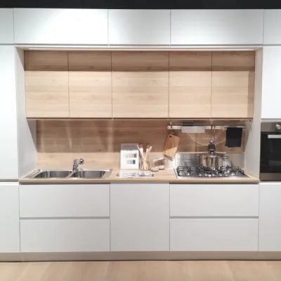 Cucina bianca moderna lineare Cucina aria Evo cucine a soli 6940 Euro