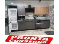 Cucina bianca moderna lineare Cucina smart astrali cinquina 360 cm Artigianale in offerta
