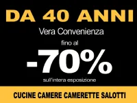 Cucina bianca moderna lineare Delizia Net cucine in Offerta Outlet