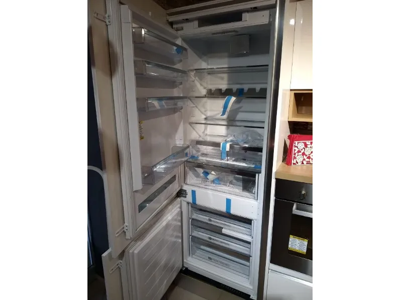 Cucina bianca moderna lineare Ginevra Aran