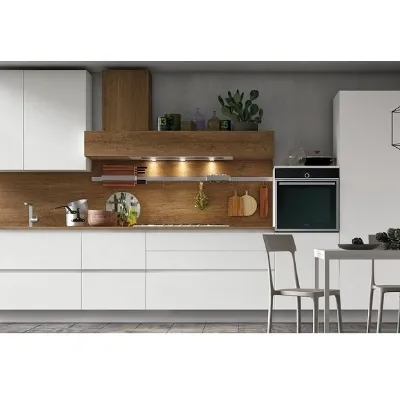 Cucina lineare moderna Infinity Stosa a prezzo ribassato