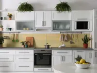 Offerta Outlet: Cucina bianca moderna lineare Mobilike Emy Artigianale!