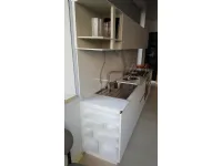 Cucina bianca moderna lineare Dibiesse Play time gola a soli 5500 Euro