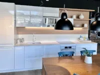 Scopri la cucina moderna lineare Prima cucine Tris a prezzo scontato! Un'occasione da non perdere.
