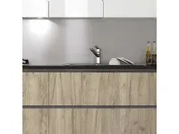 Cucina bianca moderna lineare Spagnol cucine Vivere 1 a soli 12200