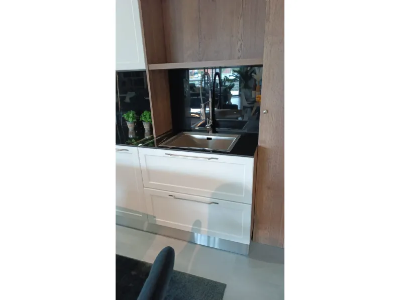 Cucina bianca provenzale ad angolo Telaio Imab a soli 6900€