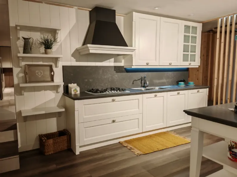 Cucina con isola in legno a prezzo scontato 61%