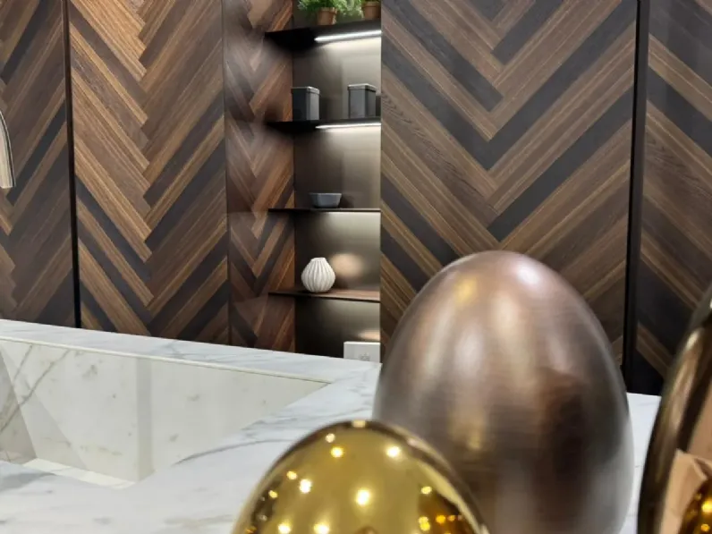 Cucina altri colori design con isola Binova Mantis a soli 26000 Euro