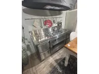 Cucina a prezzo scontato lineare industriale Blocco cottura con cappa  Marchi cucine