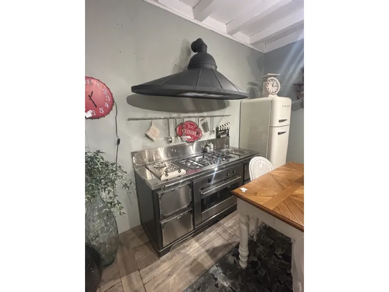 Cucina a prezzo scontato lineare industriale Blocco cottura con cappa  Marchi cucine