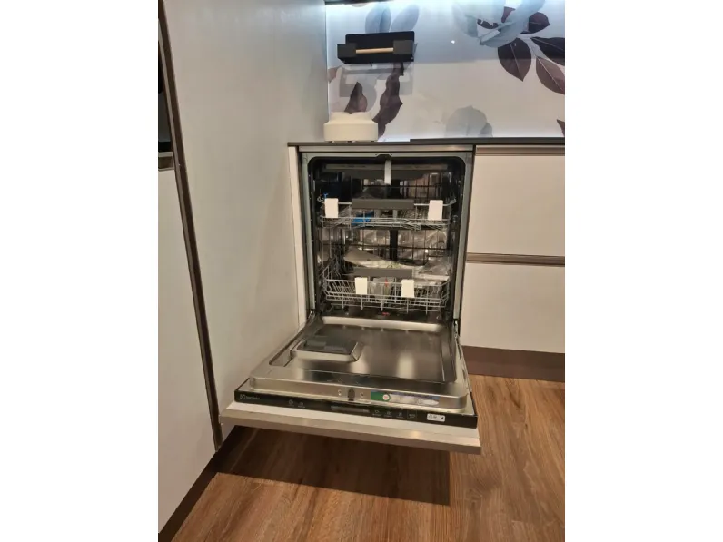 Cucina a PREZZI OUTLET in laminato materico Febal -50%