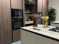 Cucina Bluna con isola Binova con uno sconto imperdibile