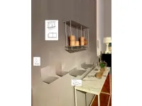 Cucina Kriptonite design lineare grigia in acciaio Cantinetta krossing