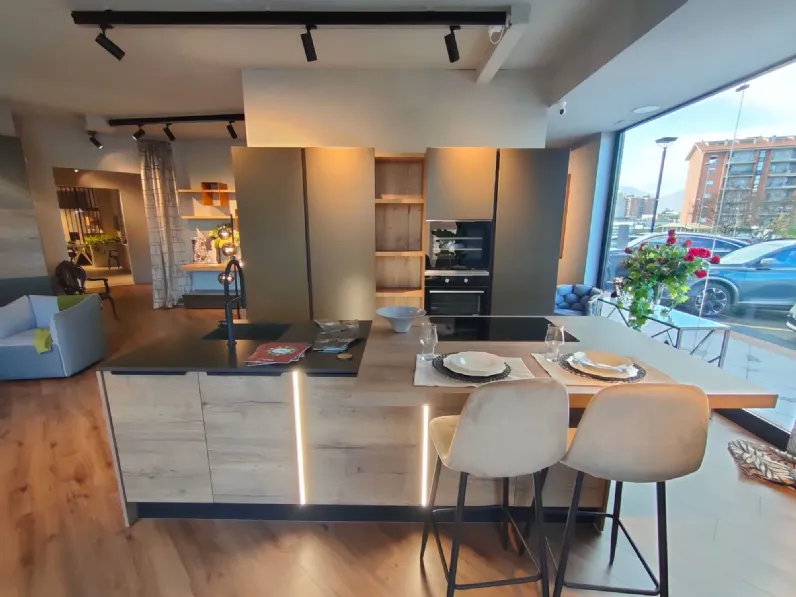 CUCINA con isola Imab Caprera 90 SCONTATA 50%