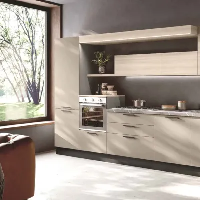 Cucina Capri  moderna altri colori Imab lineare scontata 50%