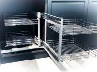 Cucina Carattere classica grigio ad angolo Scavolini