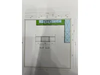 Cucina tortora moderna con isola Carattere Scavolini a soli 13750 Euro