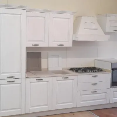 Cucina bianca classica lineare Giannei Carlotta  a soli 3900