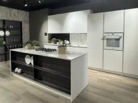 Cucina bianca moderna con isola La casa moderna Carol a soli 8400 Euro
