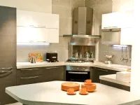 Cucina grigio moderna ad angolo Carrera  Veneta cucine a soli 8800