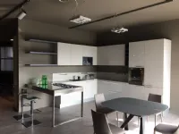 Cucina grigio moderna con penisola Ariel Cesar a soli 3900