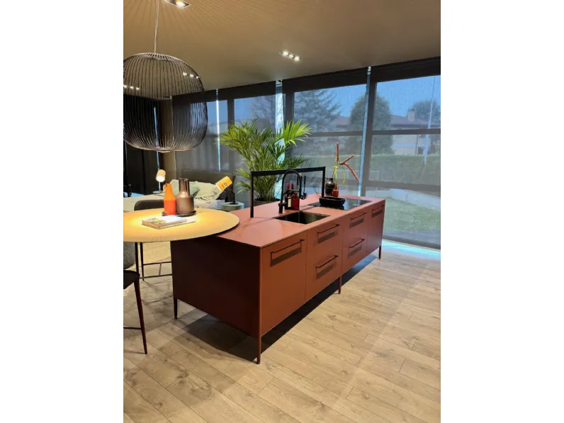 Cucina altri colori moderna con isola Cesar Unit a soli 29153 Euro