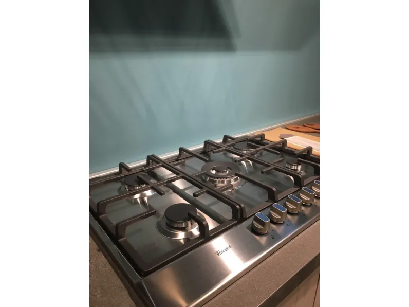 Cucina City-aliant moderna rovere chiaro ad angolo Stosa cucine