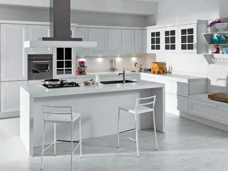CUCINA ad angolo Aran Ylenia SCONTATA 55%